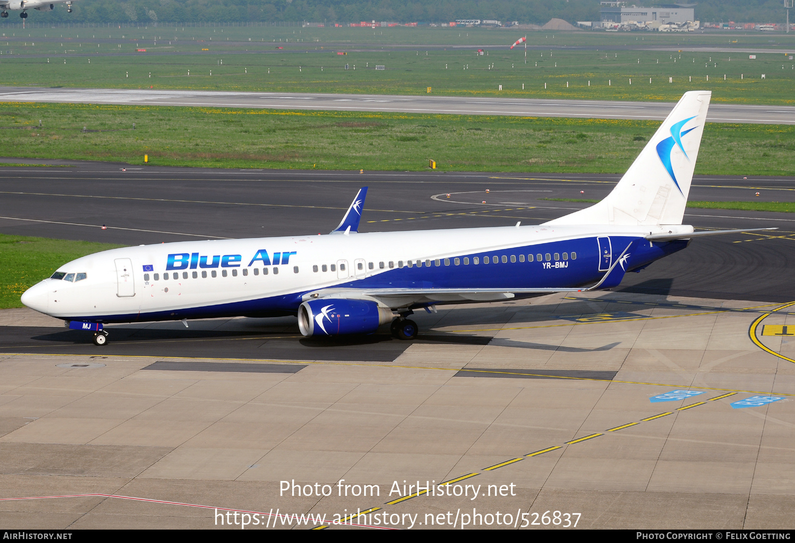 Aircraft Photo of YR-BMJ | Boeing 737-82R | Blue Air | AirHistory.net #526837