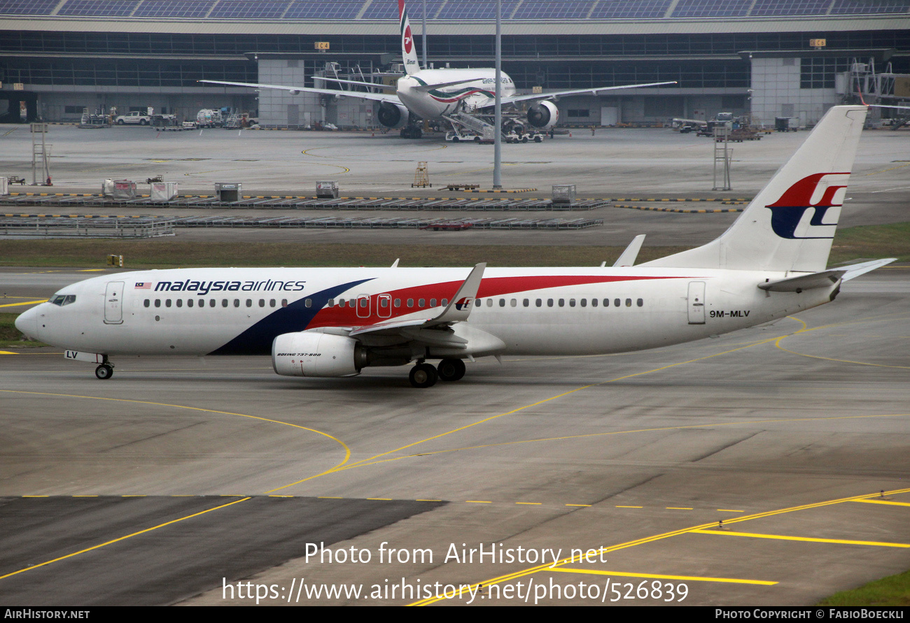 Aircraft Photo of 9M-MLV | Boeing 737-8H6 | Malaysia Airlines | AirHistory.net #526839