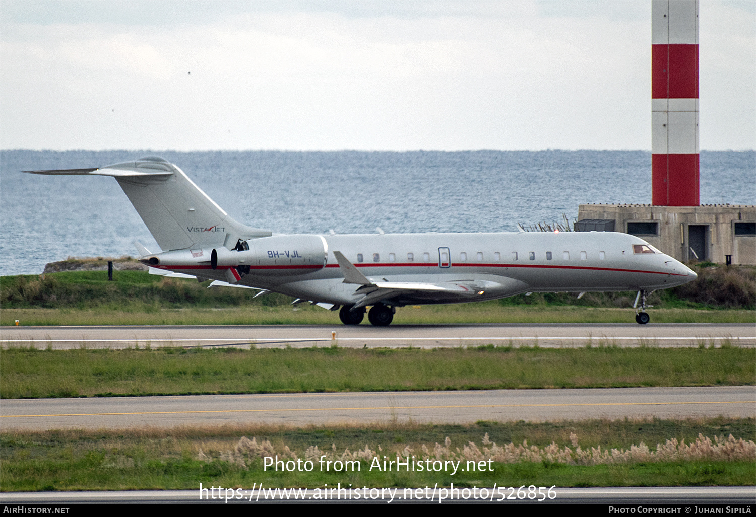 Aircraft Photo of 9H-VJL | Bombardier Global 6000 (BD-700-1A10) | VistaJet | AirHistory.net #526856