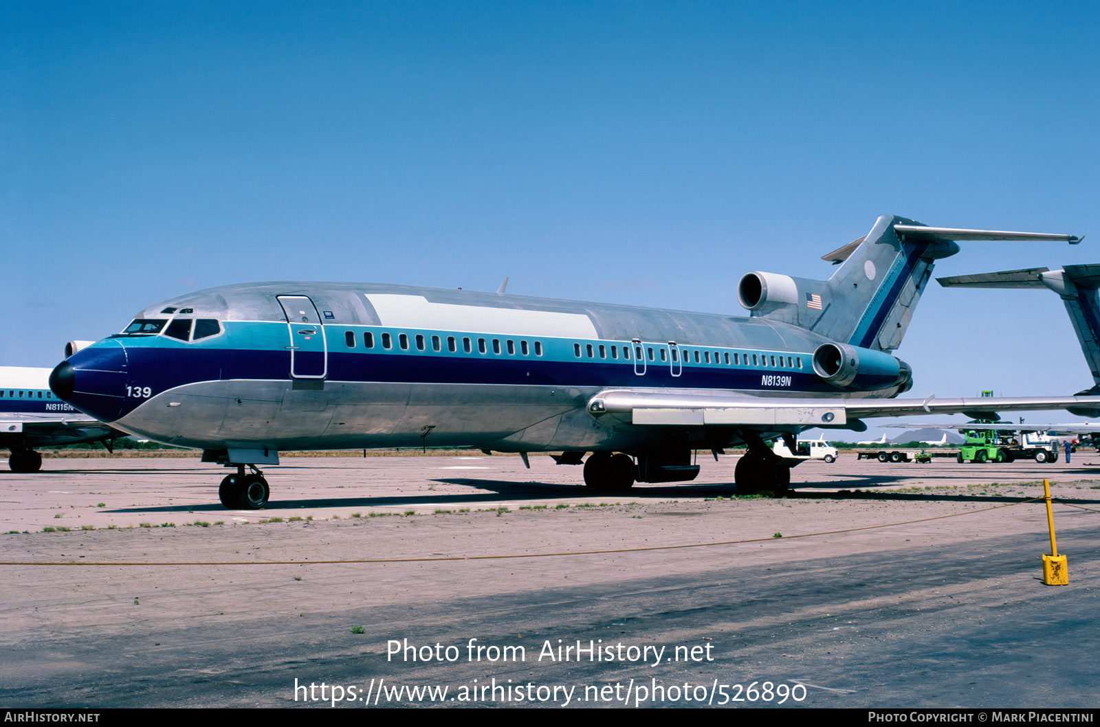 Aircraft Photo of N8139N | Boeing 727-25 | Eastern Air Lines | AirHistory.net #526890