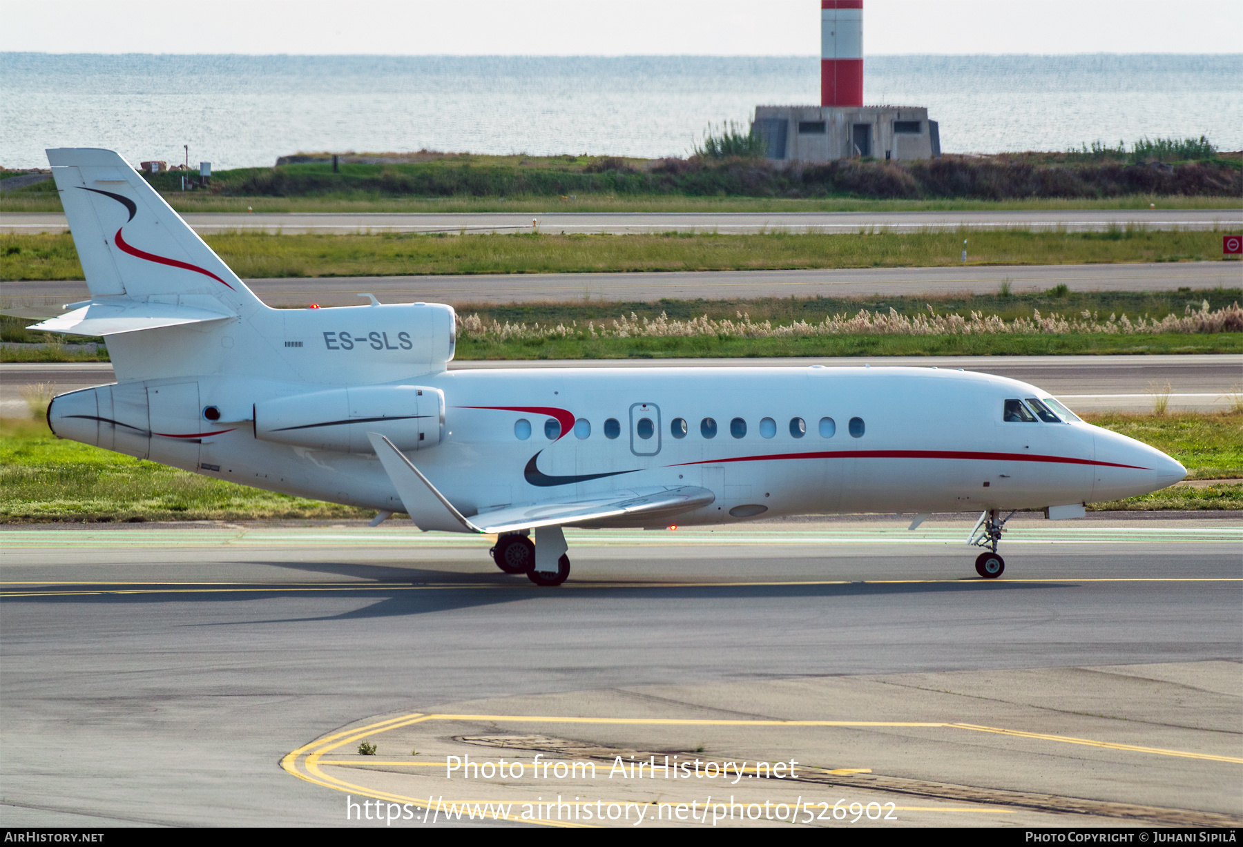 Aircraft Photo of ES-SLS | Dassault Falcon 900LX | AirHistory.net #526902