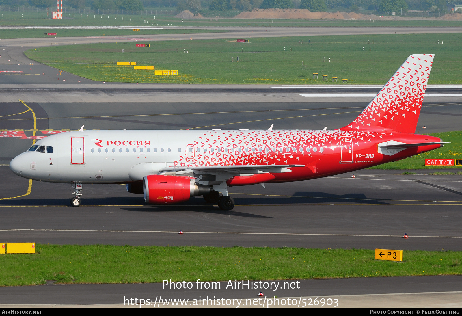 Aircraft Photo of VP-BNB | Airbus A319-112 | Rossiya - Russian Airlines | AirHistory.net #526903