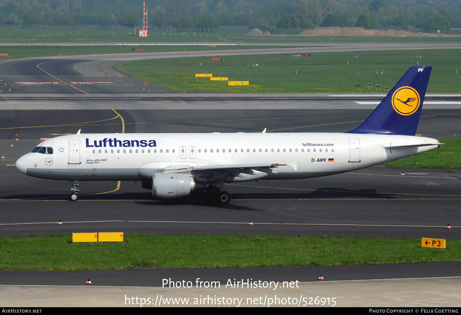 Aircraft Photo of D-AIPF | Airbus A320-211 | Lufthansa | AirHistory.net #526915