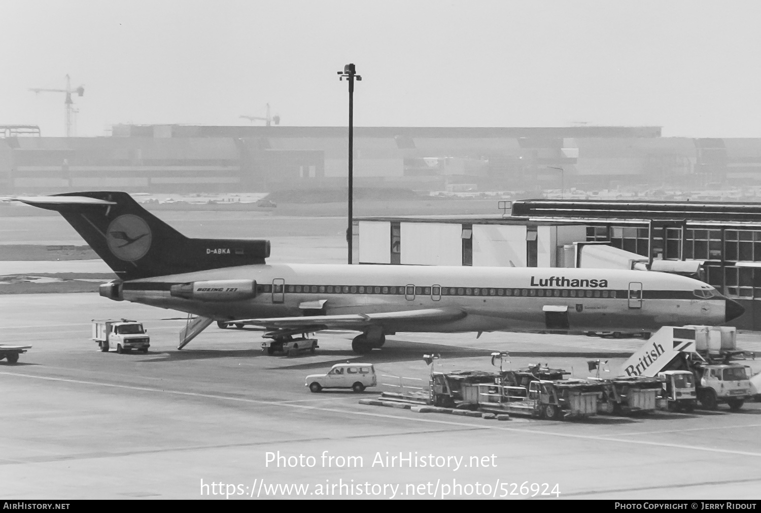 Aircraft Photo of D-ABKA | Boeing 727-230/Adv | Lufthansa | AirHistory.net #526924