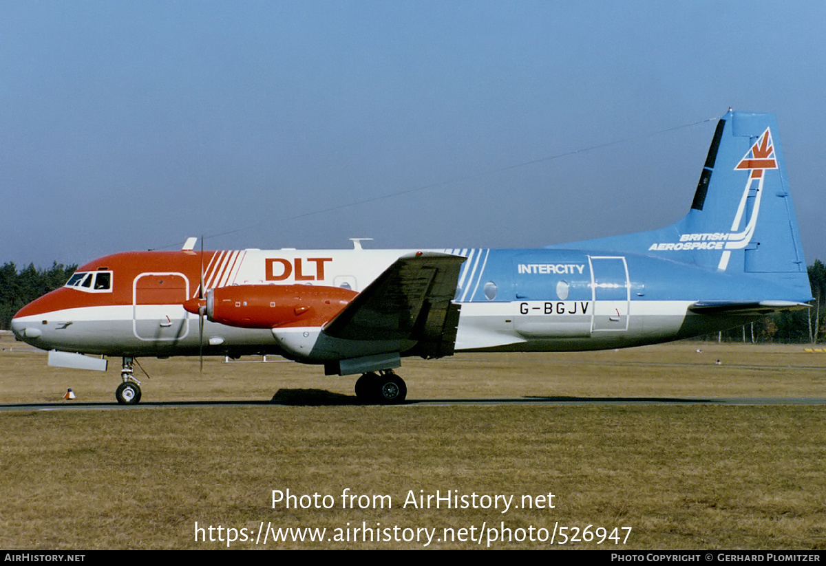 Aircraft Photo of G-BGJV | British Aerospace BAe-748 Srs2B/357LFD | DLT - Deutsche Luftverkehrsgesellschaft | AirHistory.net #526947