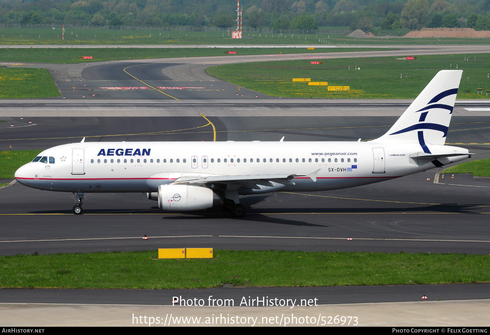 Aircraft Photo of SX-DVH | Airbus A320-232 | Aegean Airlines | AirHistory.net #526973