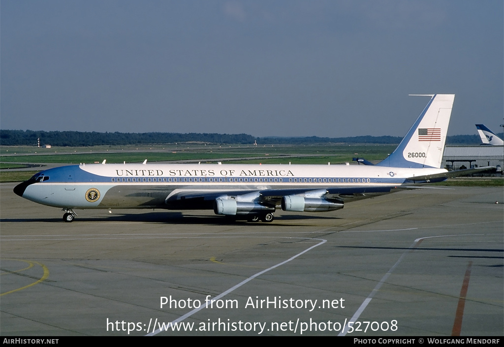 Aircraft Photo of 62-6000 / 26000 | Boeing VC-137C (707-353B) | USA - Air Force | AirHistory.net #527008