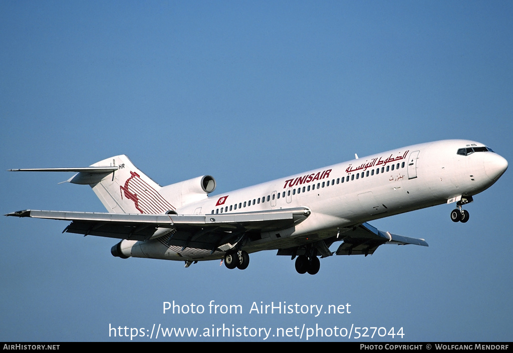 Aircraft Photo of TS-JHR | Boeing 727-2H3/Adv | Tunisair | AirHistory.net #527044