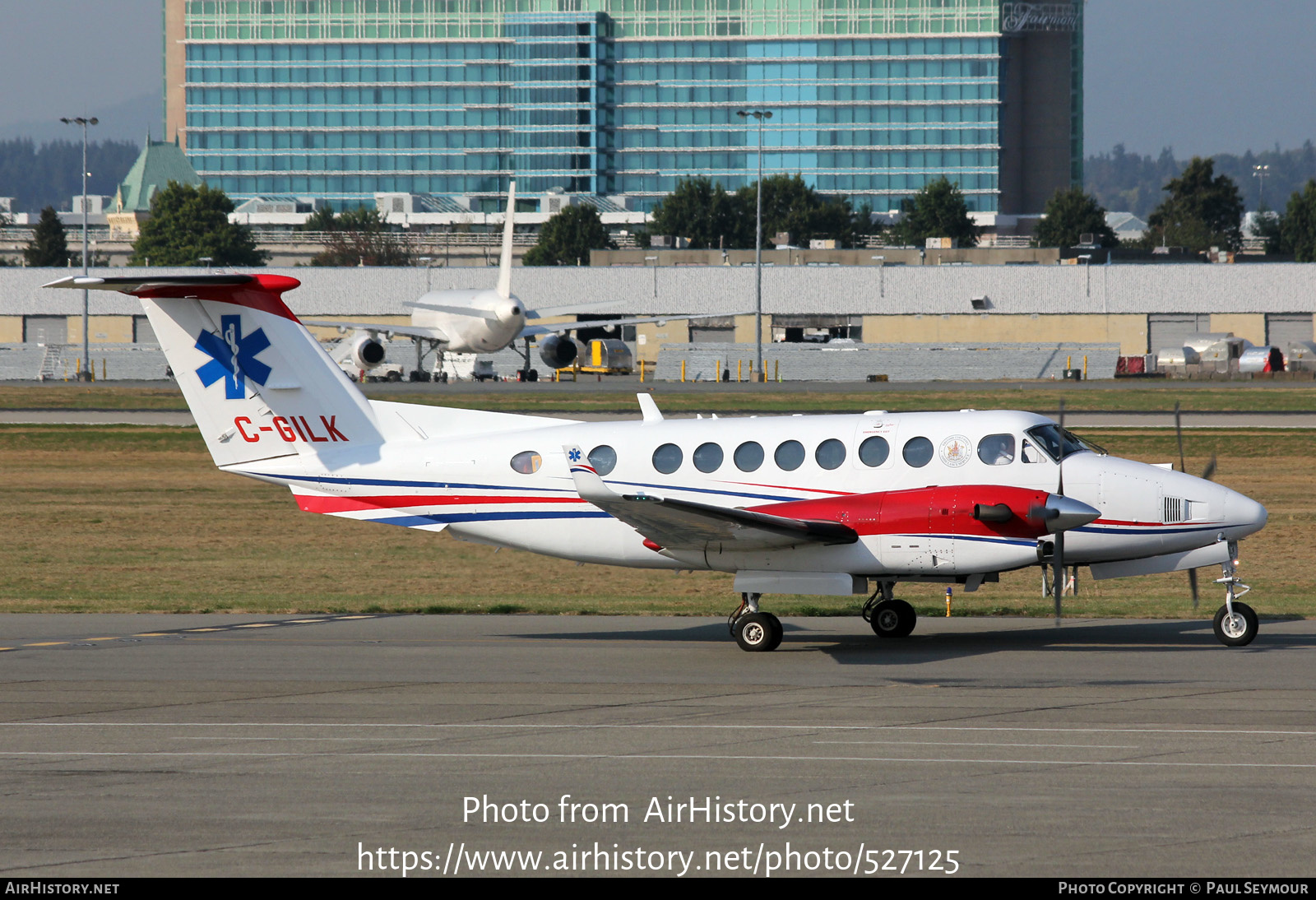 Aircraft Photo of C-GILK | Hawker Beechcraft 350 King Air (B300) | BC Ambulance Service | AirHistory.net #527125