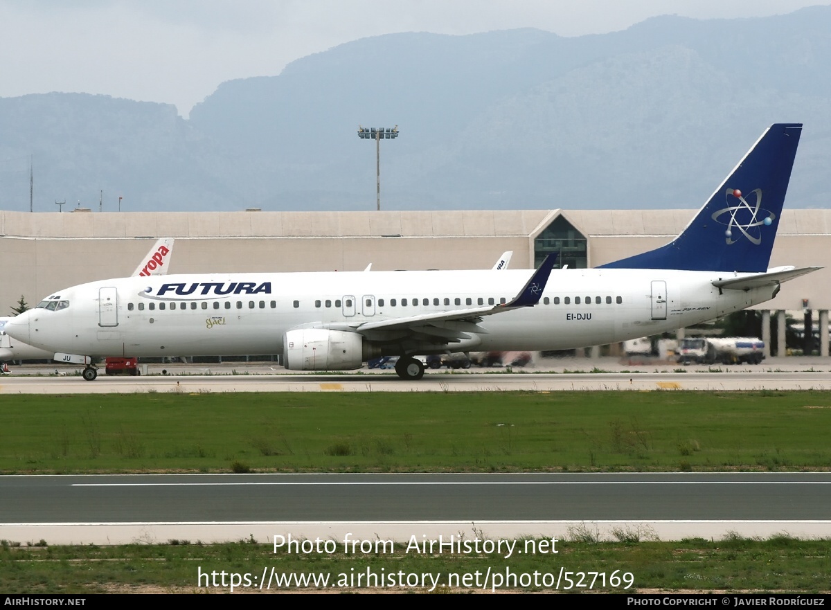 Aircraft Photo of EI-DJU | Boeing 737-86N | Futura Gael | AirHistory.net #527169