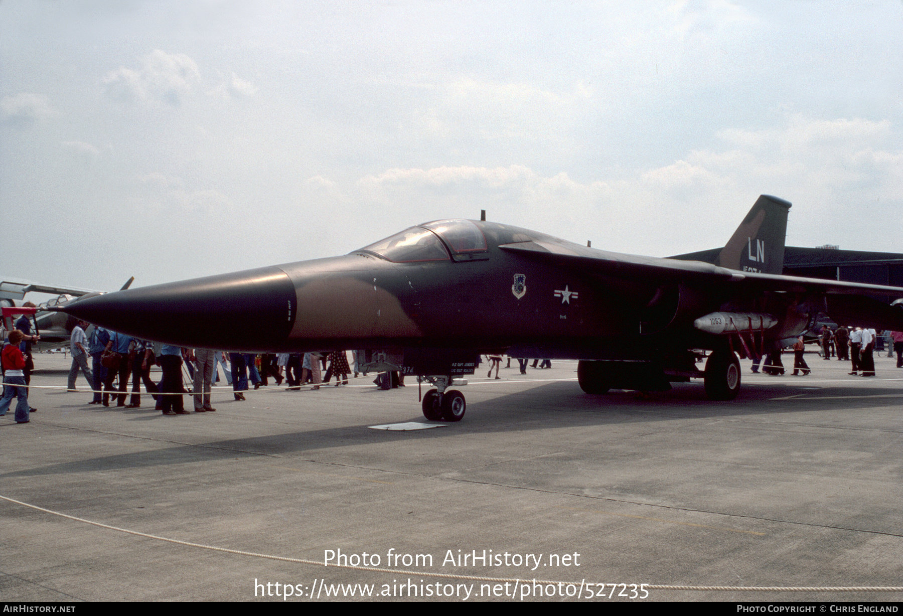 Aircraft Photo of 70-2374 / AF70-374 | General Dynamics F-111F Aardvark | USA - Air Force | AirHistory.net #527235