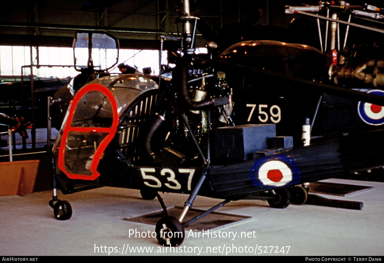 Aircraft Photo of XB480 | Hiller HT1 | UK - Navy | AirHistory.net #527247