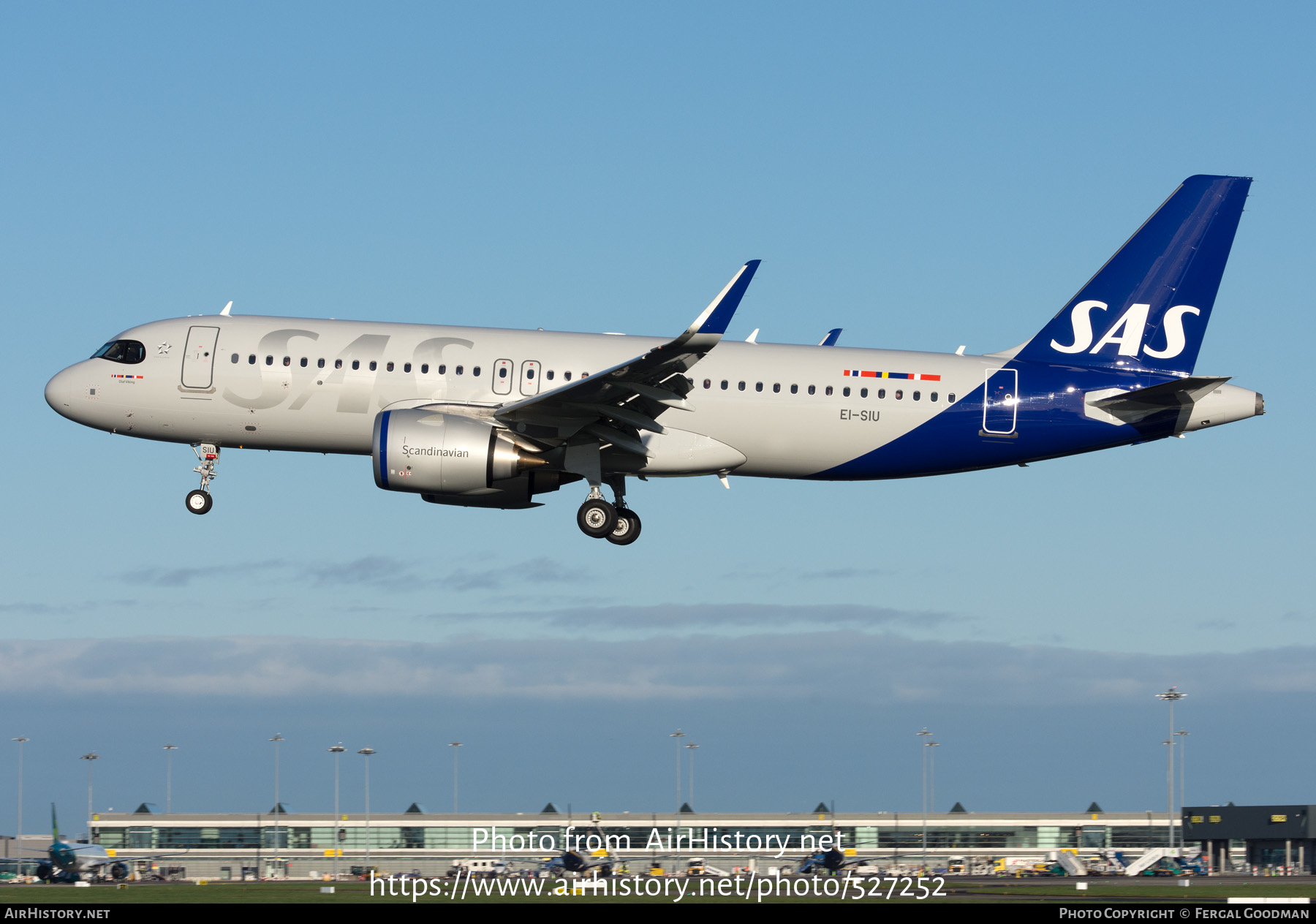 Aircraft Photo of EI-SIU | Airbus A320-251N | Scandinavian Airlines - SAS | AirHistory.net #527252