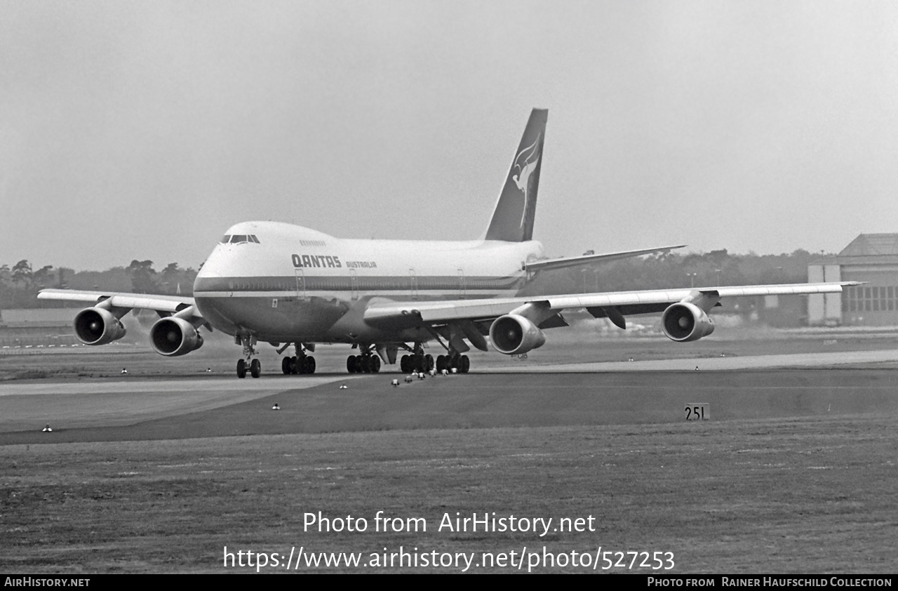 Aircraft Photo of VH-EBJ | Boeing 747-238B | Qantas | AirHistory.net #527253