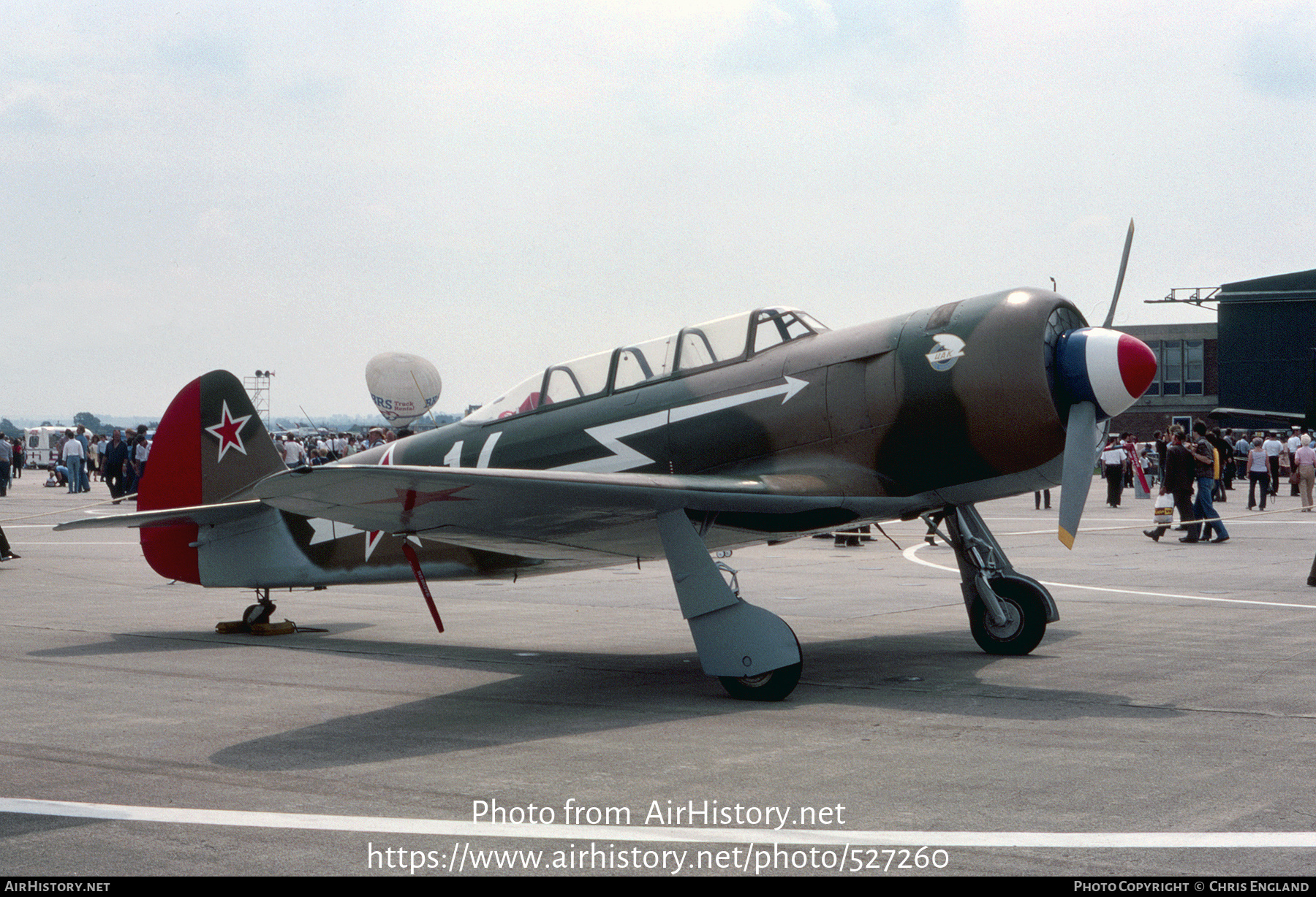 Aircraft Photo of G-AYAK / 14 white | Let C.11 | Soviet Union - Air Force | AirHistory.net #527260