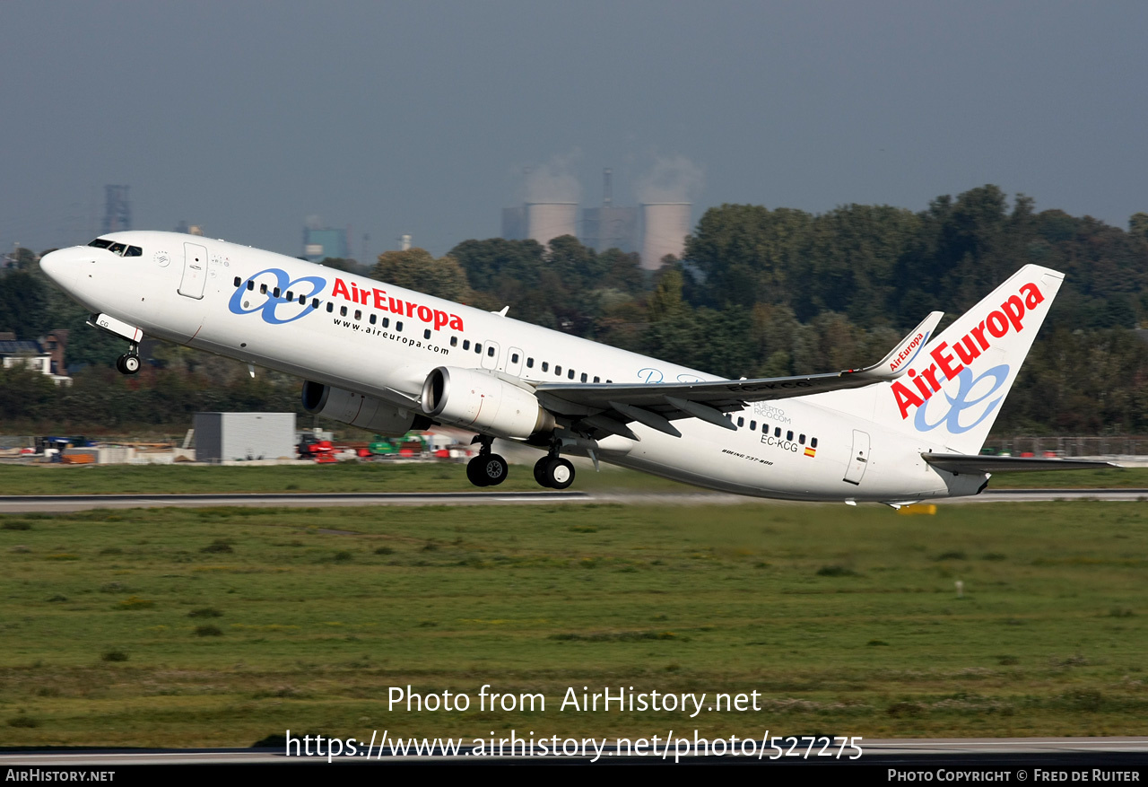 Aircraft Photo of EC-KCG | Boeing 737-85P | Air Europa | AirHistory.net #527275