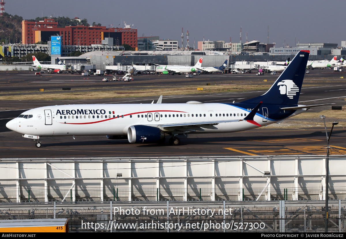 Aircraft Photo of XA-BBB | Boeing 737-9 Max 9 | AeroMéxico | AirHistory.net #527300