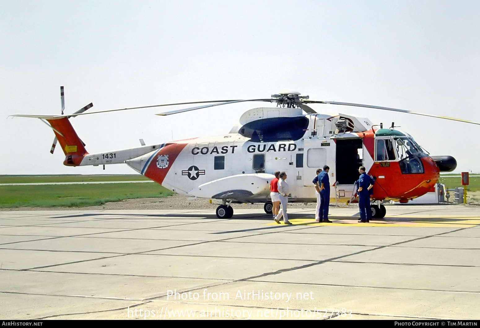 Aircraft Photo of 1431 | Sikorsky HH-3F Pelican (S-61R) | USA - Coast Guard | AirHistory.net #527383