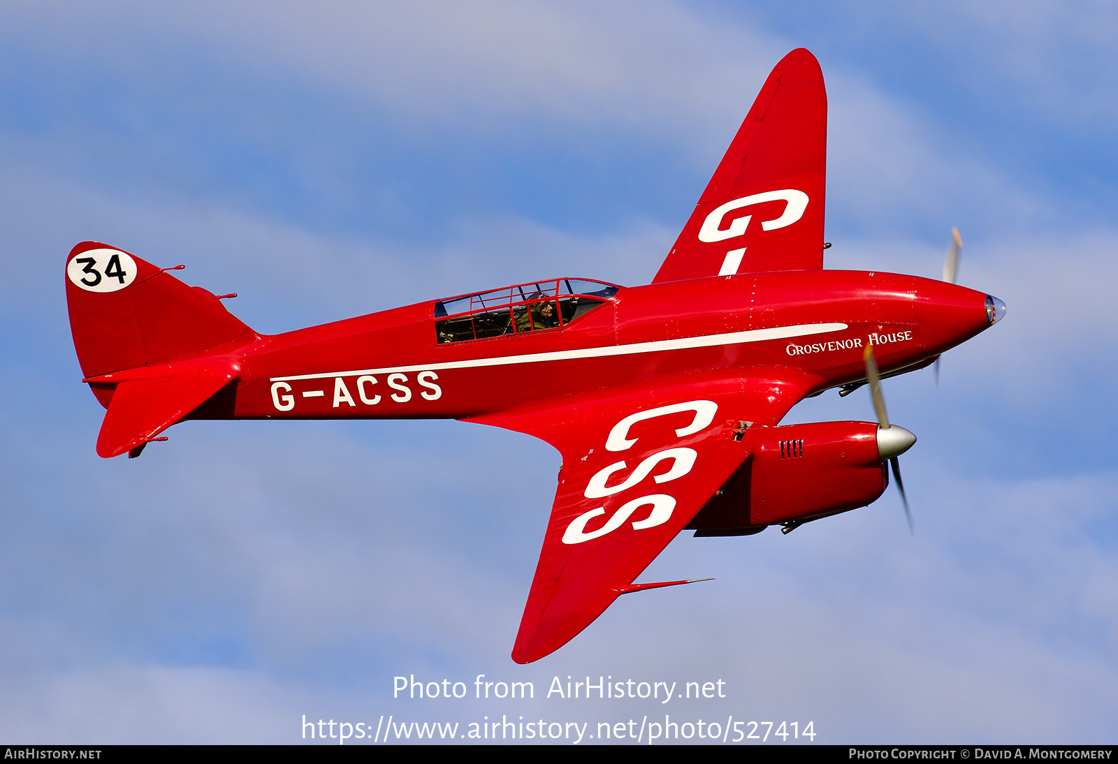 Aircraft Photo of G-ACSS | De Havilland D.H. 88 Comet | AirHistory.net #527414