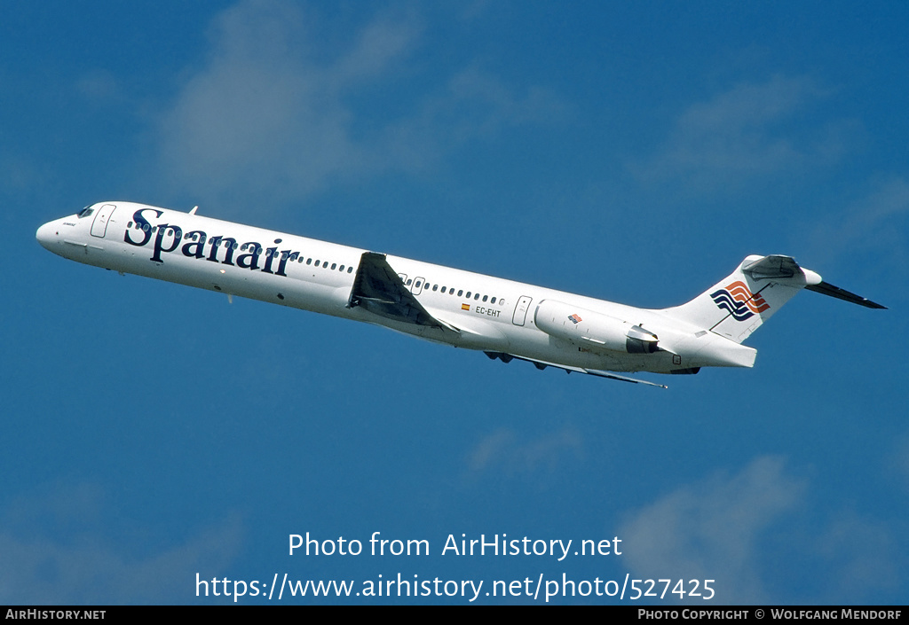 Aircraft Photo of EC-EHT | McDonnell Douglas MD-83 (DC-9-83) | Spanair | AirHistory.net #527425