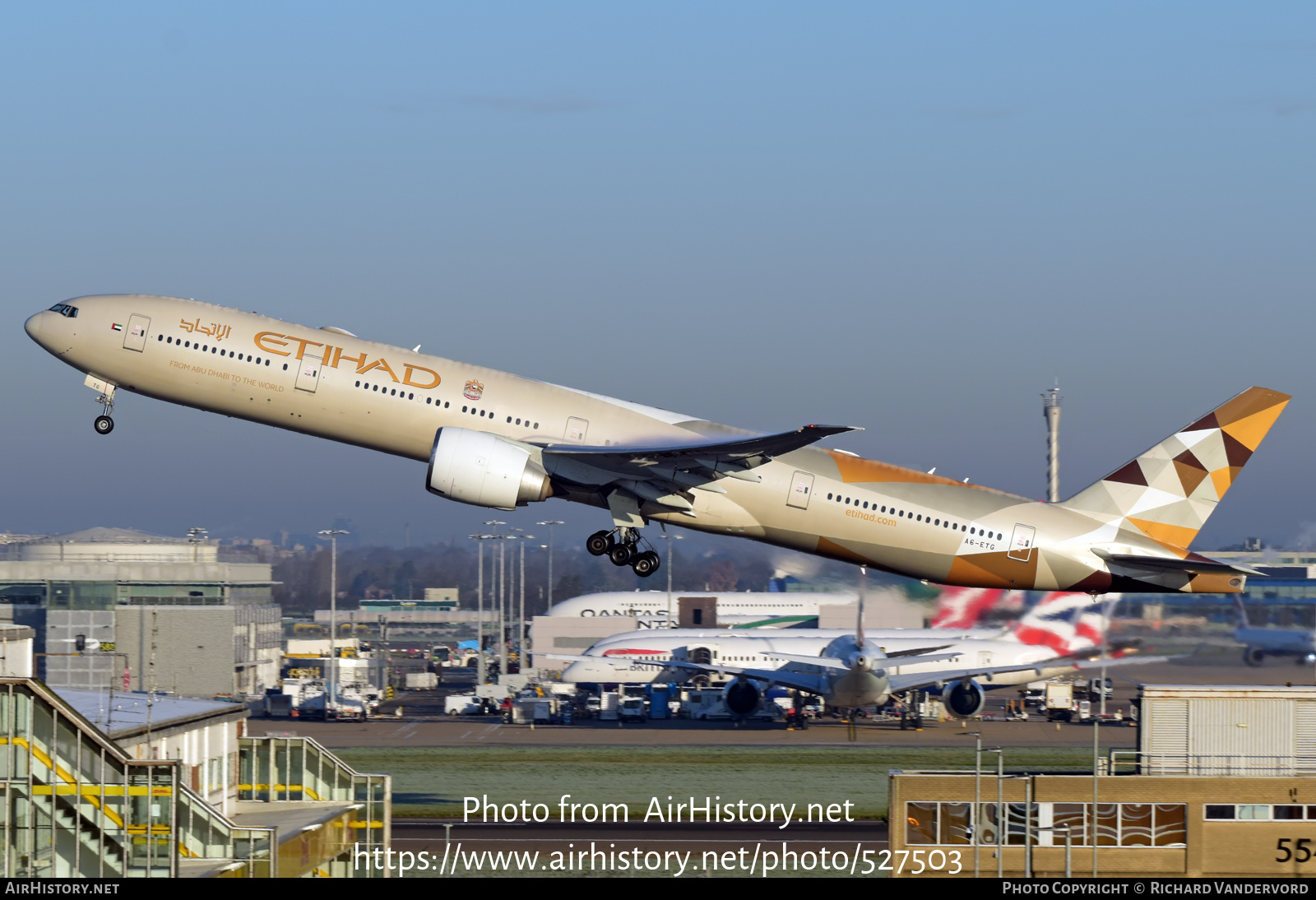 Aircraft Photo of A6-ETG | Boeing 777-3FX/ER | Etihad Airways | AirHistory.net #527503