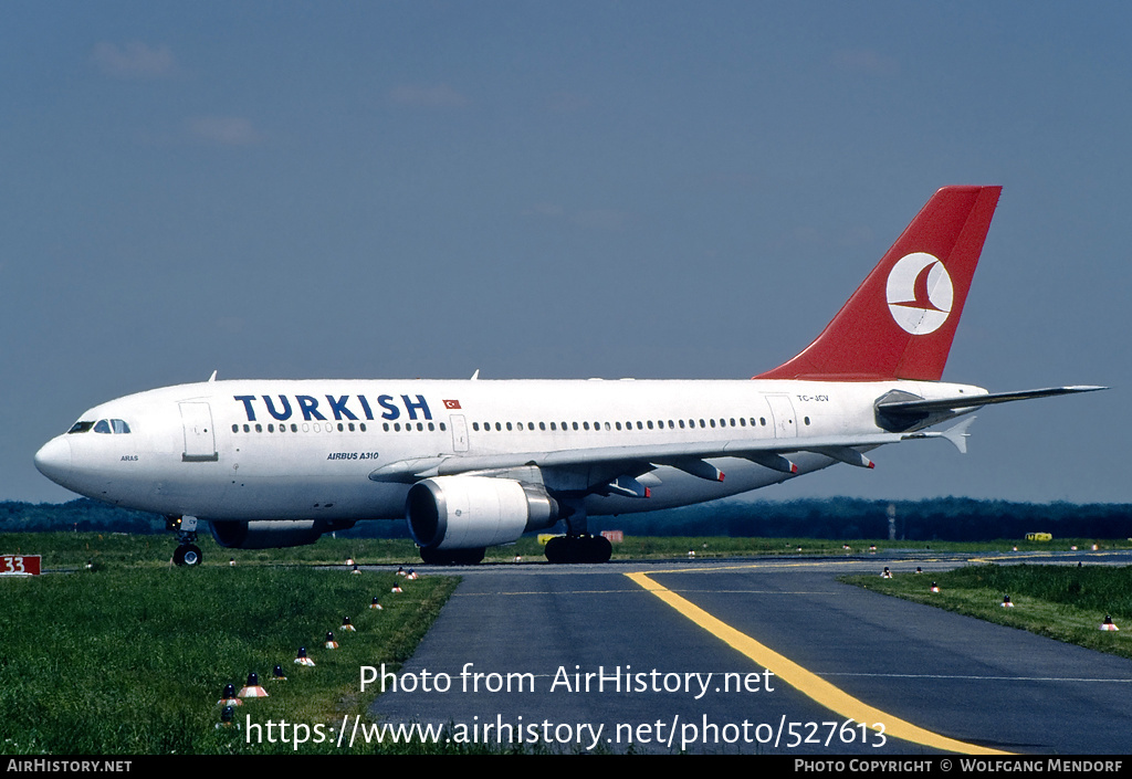 Aircraft Photo of TC-JCV | Airbus A310-304 | Turkish Airlines | AirHistory.net #527613