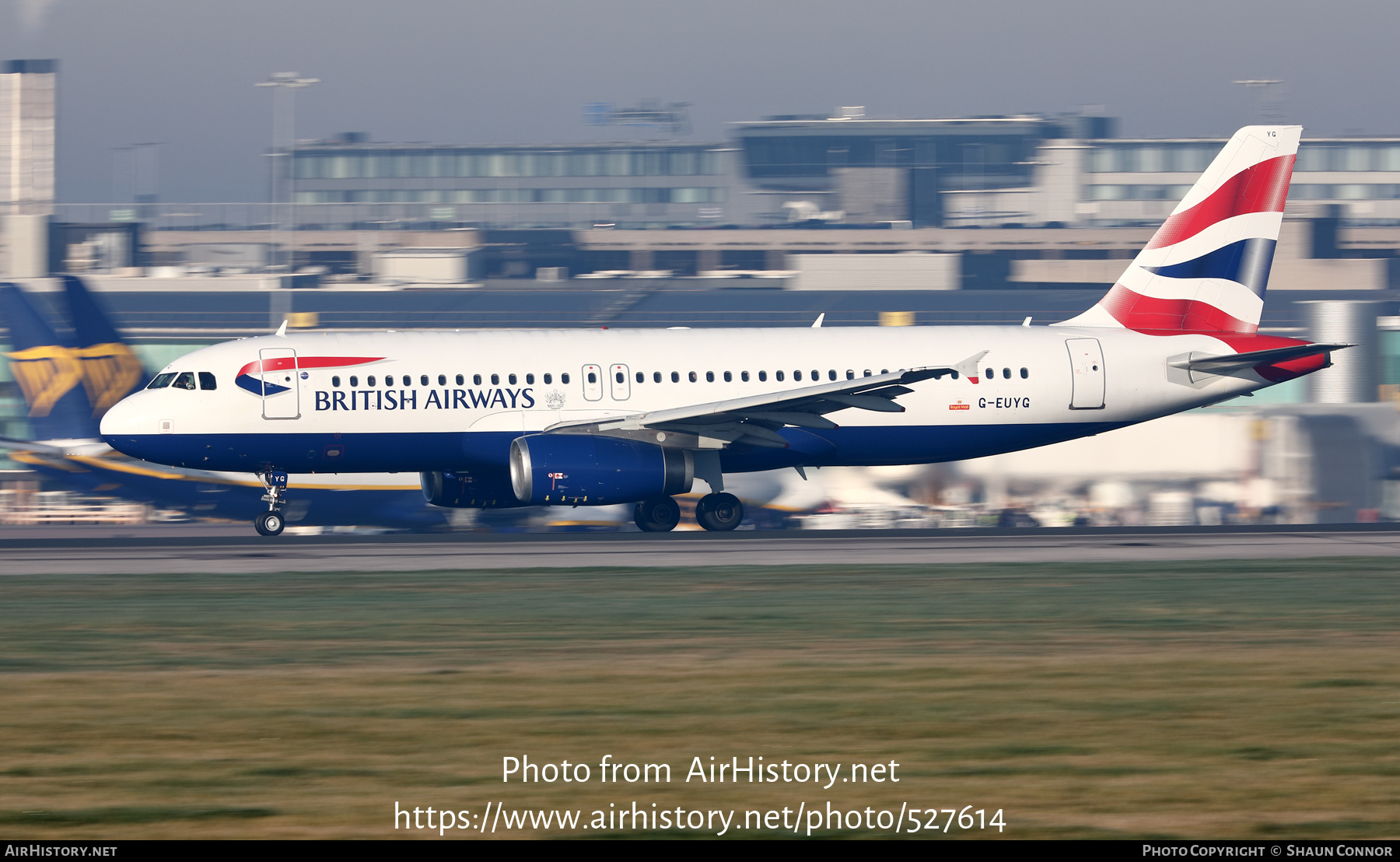 Aircraft Photo of G-EUYG | Airbus A320-232 | British Airways | AirHistory.net #527614