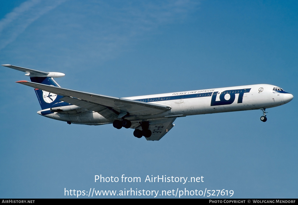 Aircraft Photo of SP-LAE | Ilyushin Il-62 | LOT Polish Airlines - Polskie Linie Lotnicze | AirHistory.net #527619