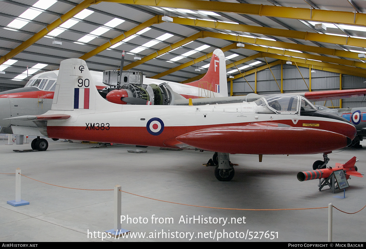 Aircraft Photo of XM383 | Hunting P.84 Jet Provost T3A | UK - Air Force | AirHistory.net #527651