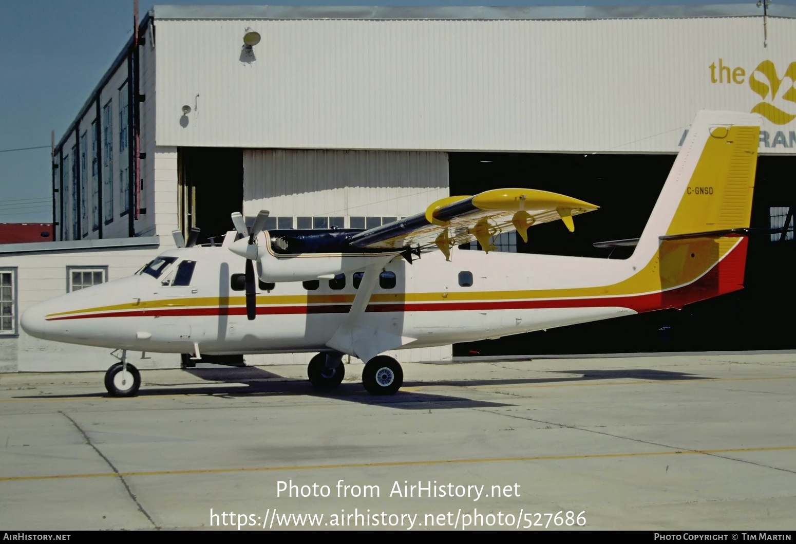 Aircraft Photo of C-GNSD | De Havilland Canada DHC-6-300 Twin Otter | Hudson's Bay Company | AirHistory.net #527686