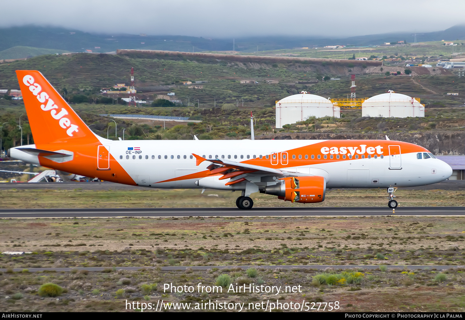 Aircraft Photo of OE-INP | Airbus A320-214 | EasyJet | AirHistory.net #527758