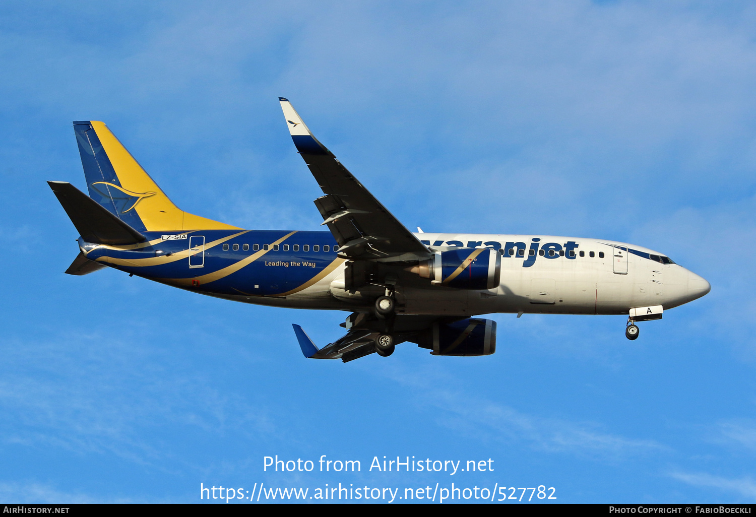 Aircraft Photo of LZ-SIA | Boeing 737-3H4 | TayaranJet | AirHistory.net #527782