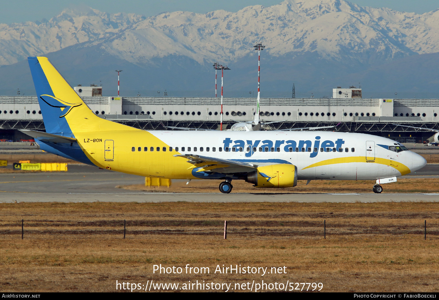 Aircraft Photo of LZ-BON | Boeing 737-31S | TayaranJet | AirHistory.net #527799