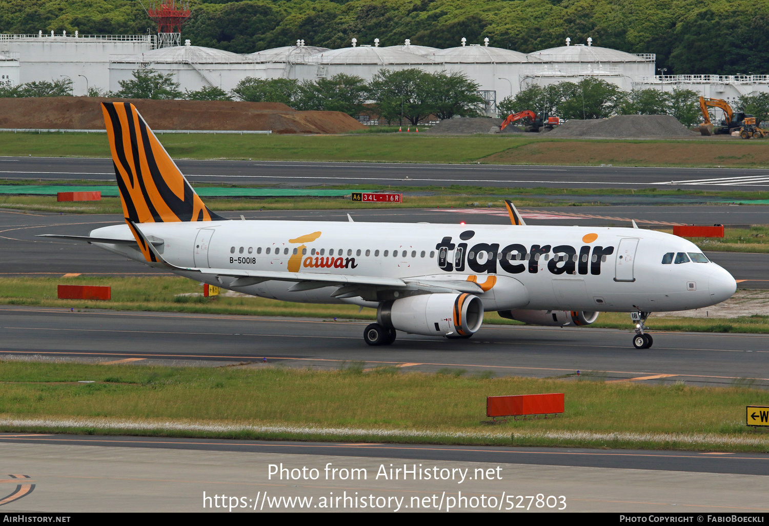 Aircraft Photo of B-50018 | Airbus A320-232 | Tigerair Taiwan | AirHistory.net #527803