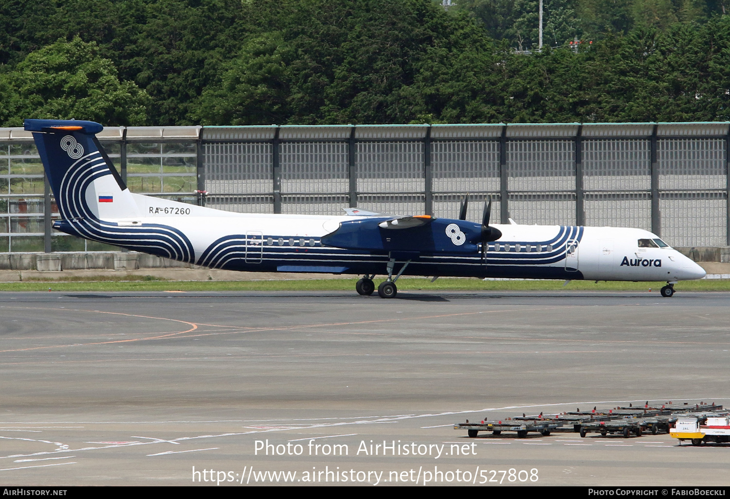 Aircraft Photo of RA-67260 | Bombardier DHC-8-402 Dash 8 | Aurora Airlines | AirHistory.net #527808