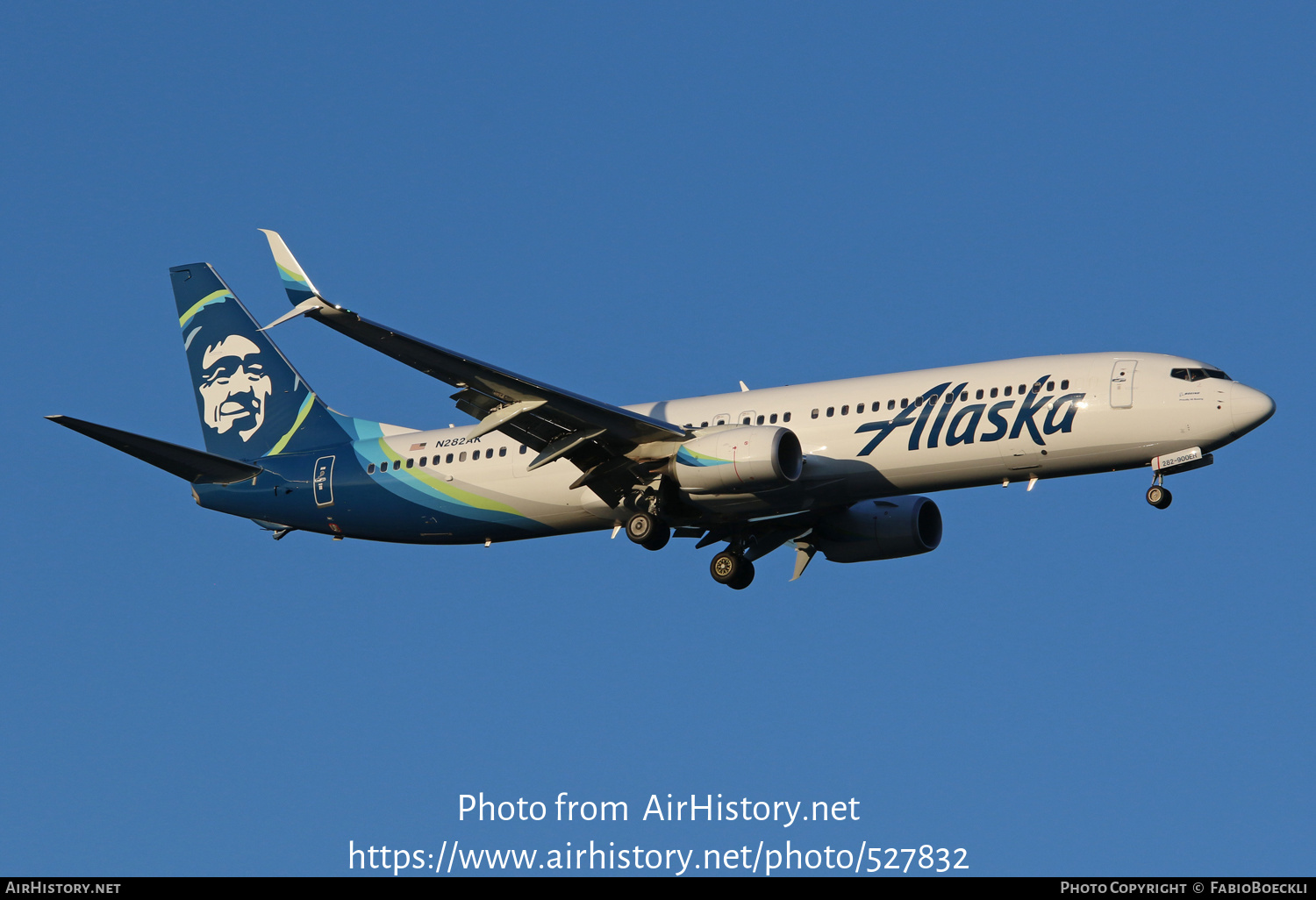 Aircraft Photo Of N282ak Boeing 737 900er Alaska Airlines