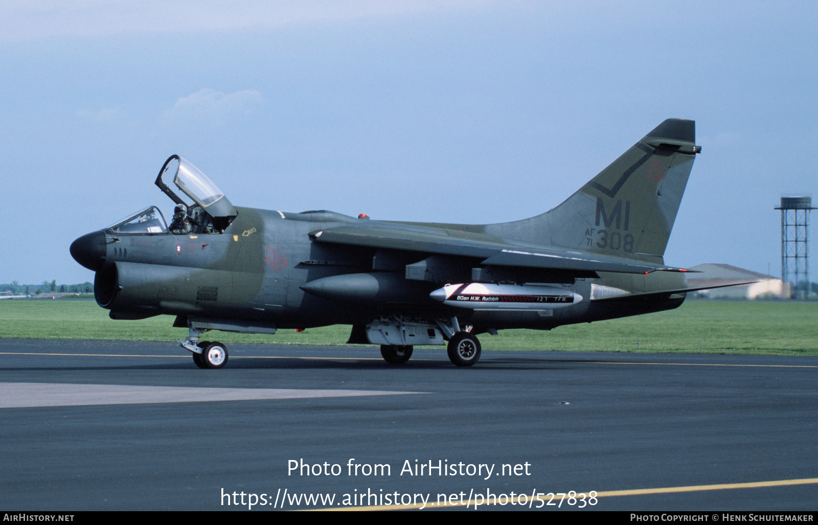 Aircraft Photo of 71-0308 / AF71-308 | LTV A-7D Corsair II | USA - Air Force | AirHistory.net #527838