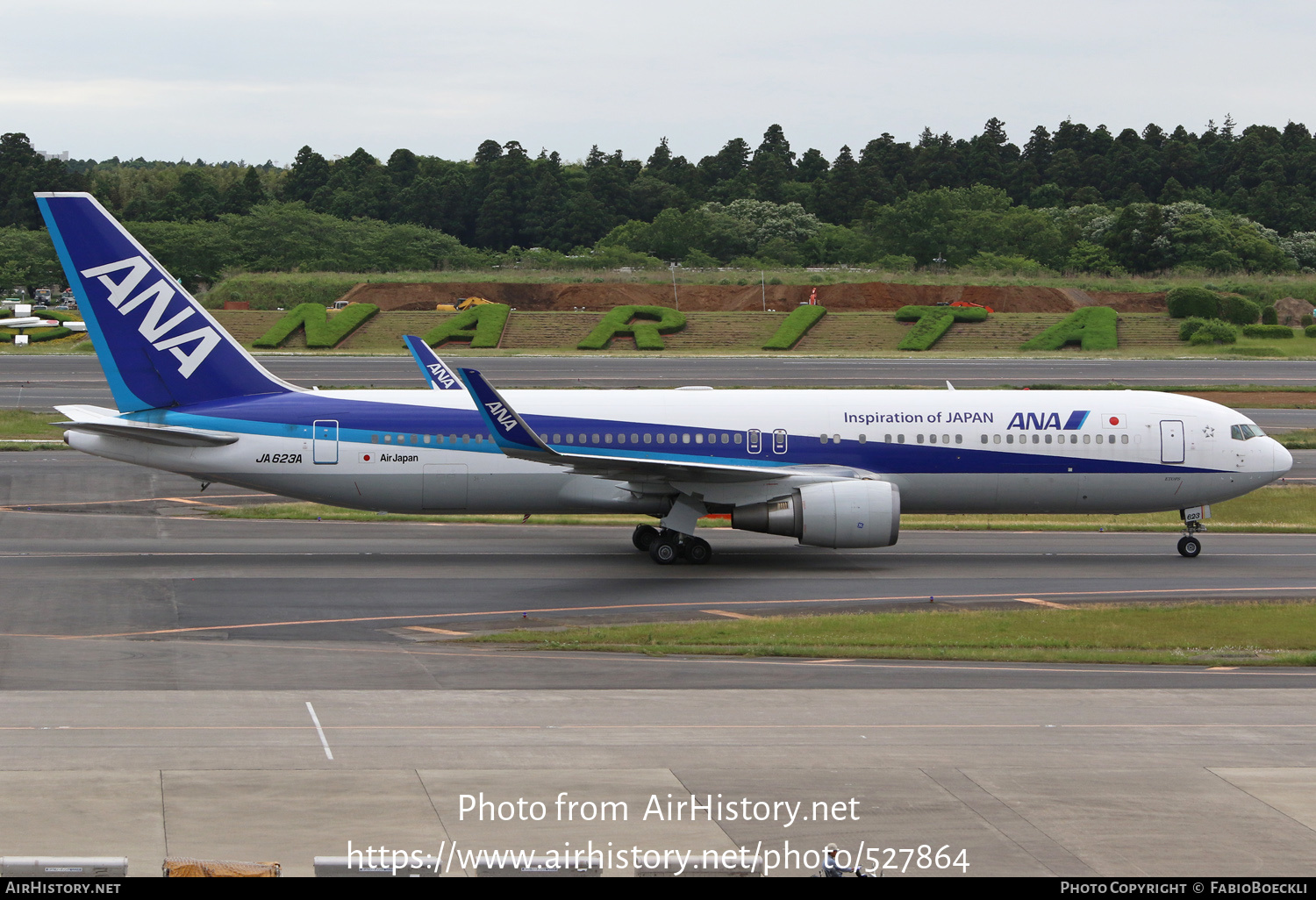 Aircraft Photo of JA623A | Boeing 767-381/ER | All Nippon Airways