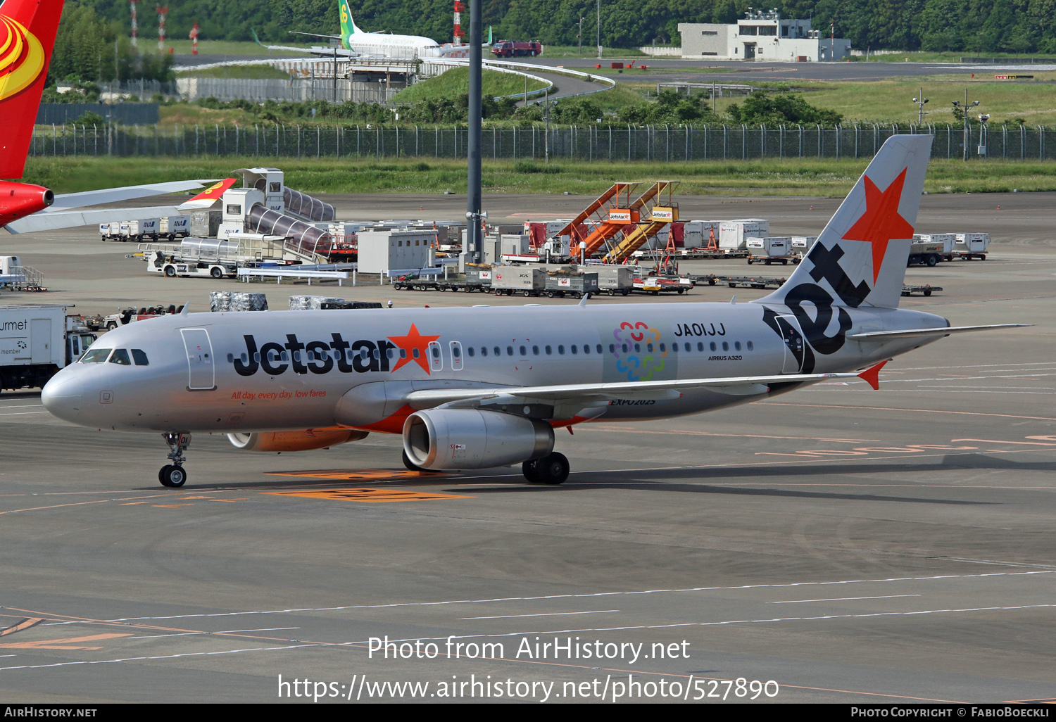 Aircraft Photo of JA01JJ | Airbus A320-232 | Jetstar Airways | AirHistory.net #527890