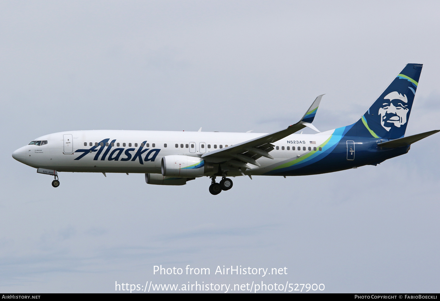 Aircraft Photo of N523AS | Boeing 737-890 | Alaska Airlines | AirHistory.net #527900