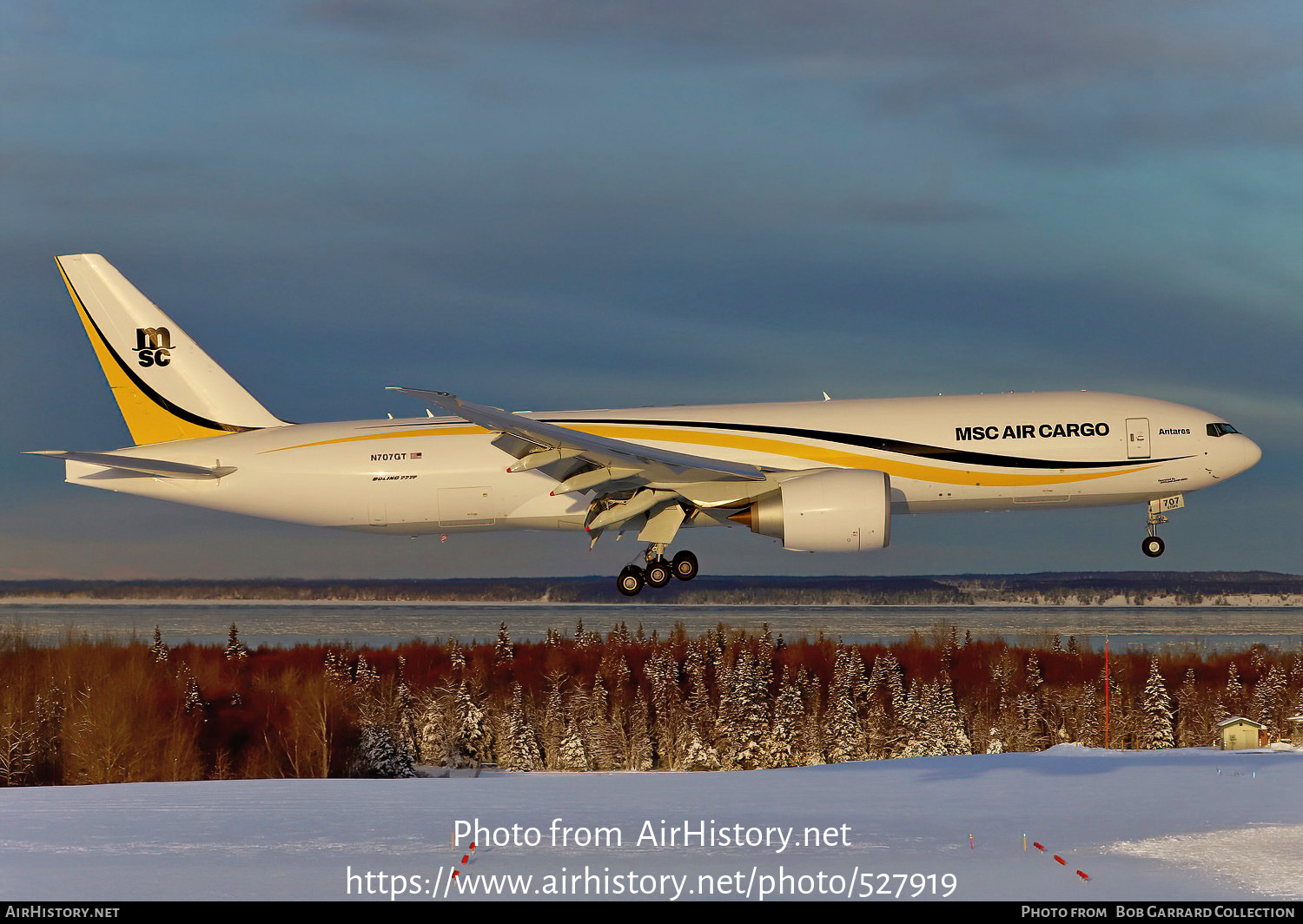 Aircraft Photo of N707GT | Boeing 777-F | MSC Air Cargo - Mediterranean Shipping Company | AirHistory.net #527919