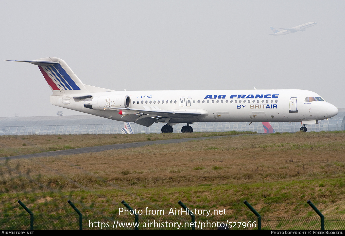 Aircraft Photo of F-GPXC | Fokker 100 (F28-0100) | Air France | AirHistory.net #527966