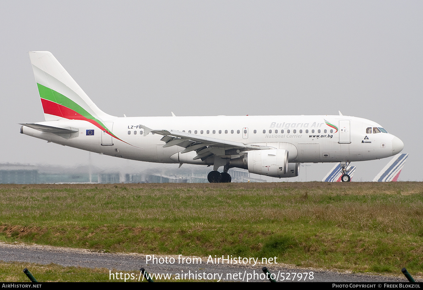 Aircraft Photo of LZ-FBF | Airbus A319-111 | Bulgaria Air | AirHistory.net #527978