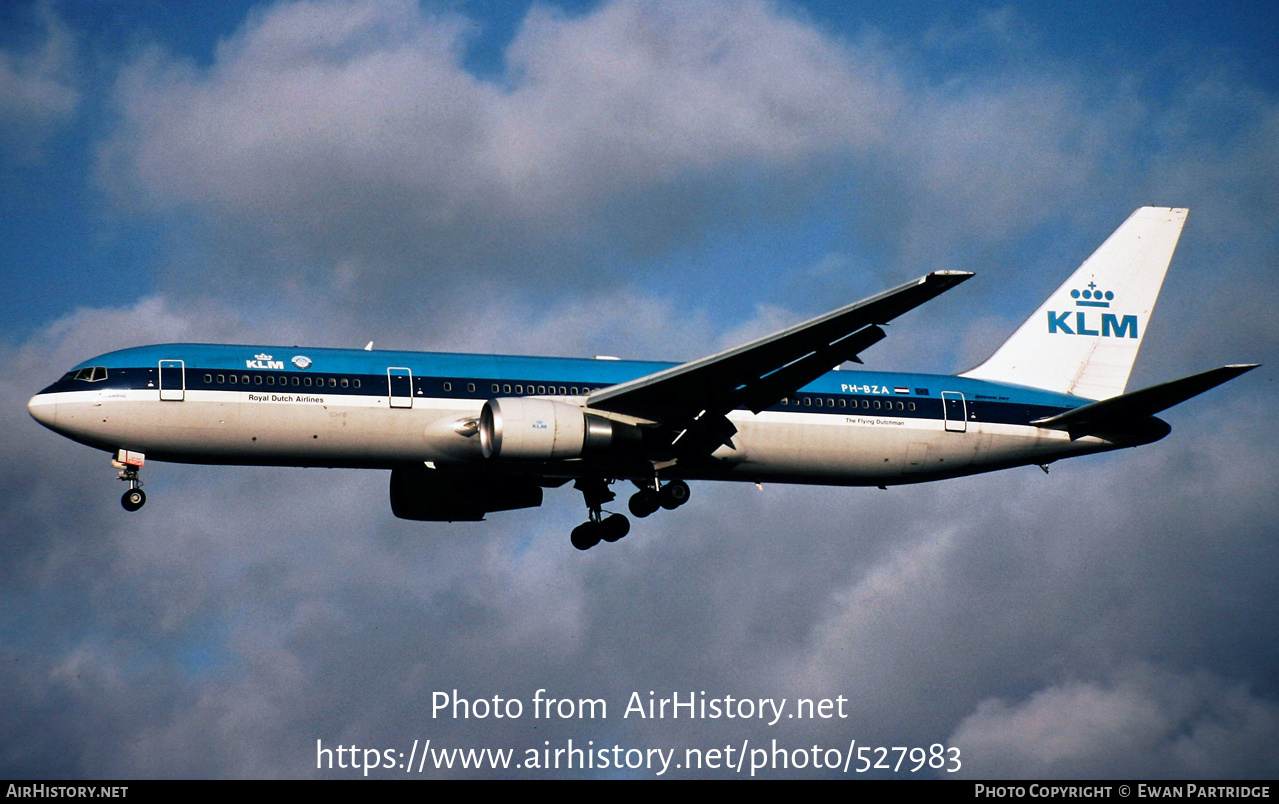 Aircraft Photo of PH-BZA | Boeing 767-306/ER | KLM - Royal Dutch Airlines | AirHistory.net #527983