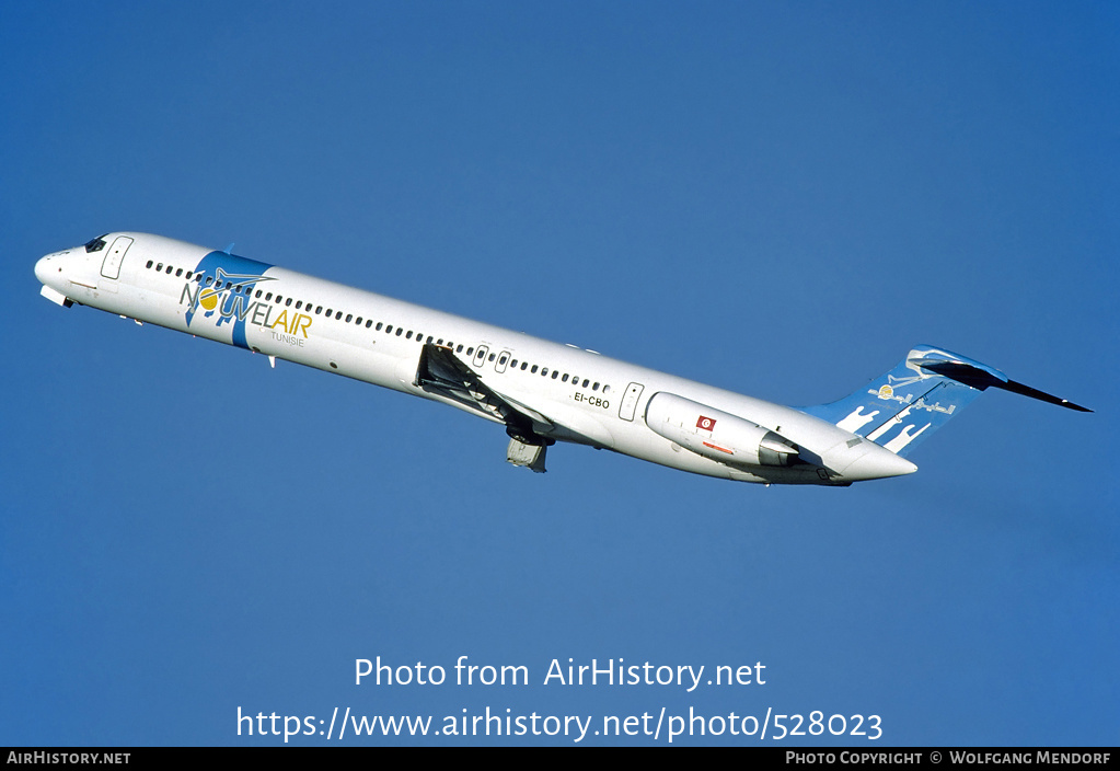 Aircraft Photo of EI-CBO | McDonnell Douglas MD-83 (DC-9-83) | Nouvelair Tunisie | AirHistory.net #528023