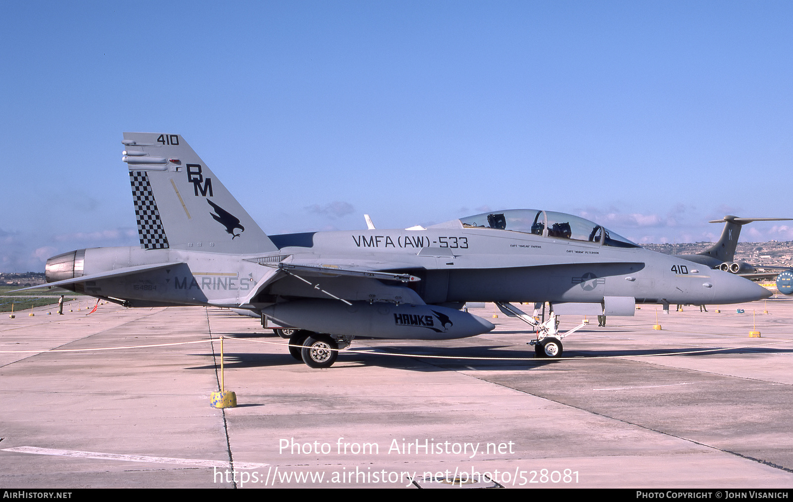 Aircraft Photo of 164884 | McDonnell Douglas F/A-18D Hornet | USA - Marines | AirHistory.net #528081