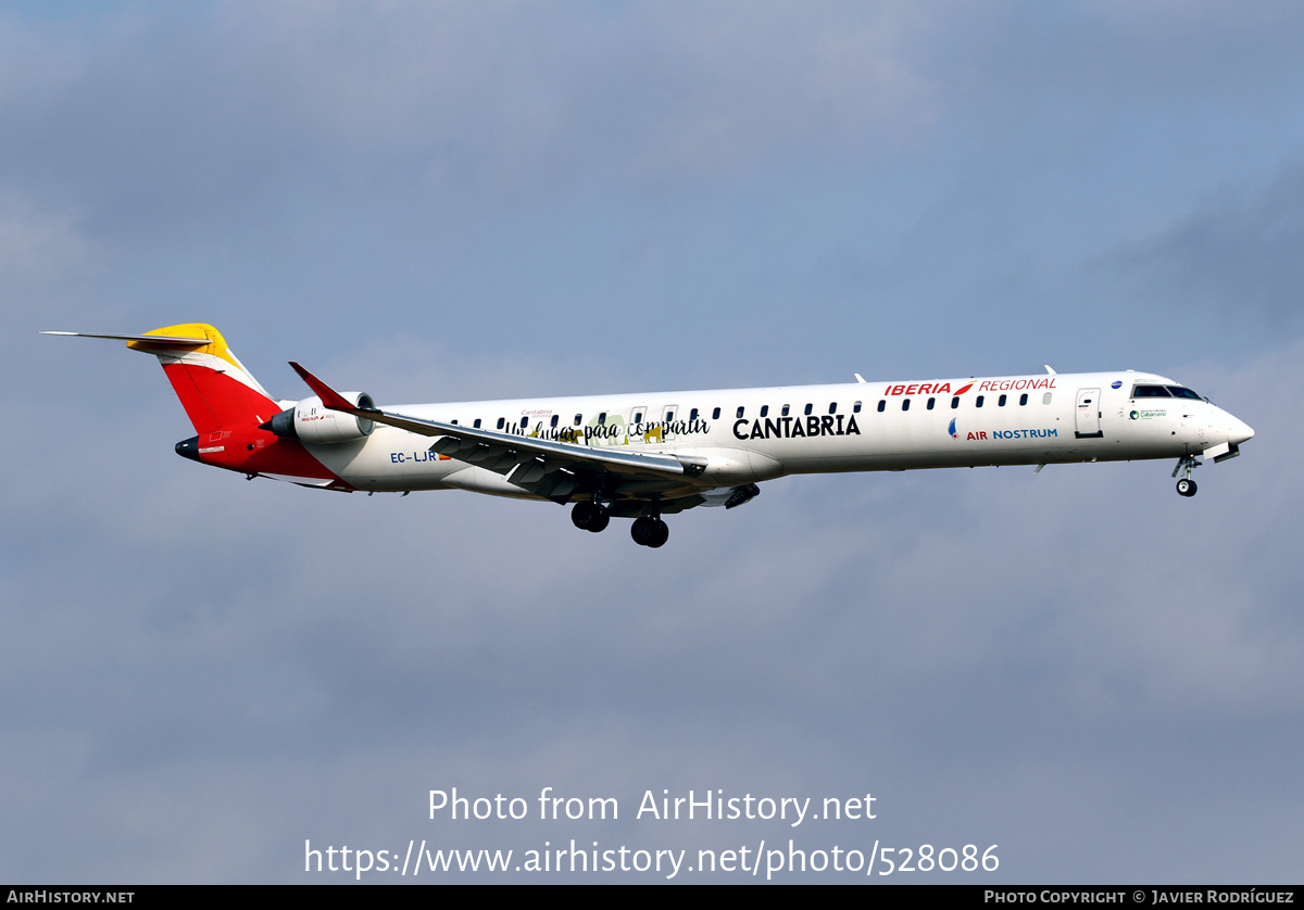 Aircraft Photo of EC-LJR | Bombardier CRJ-1000ER NG (CL-600-2E25) | Iberia Regional | AirHistory.net #528086