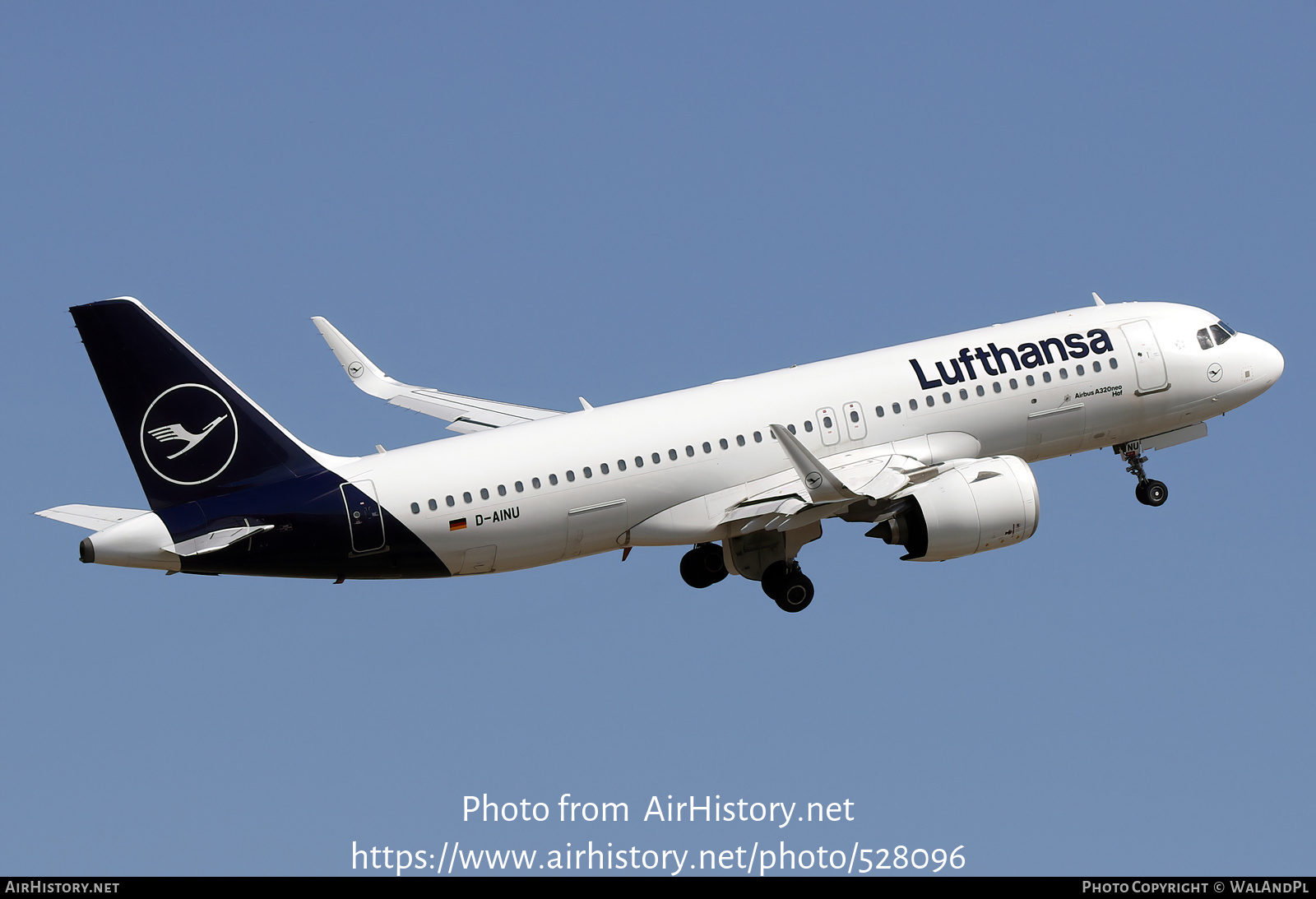 Aircraft Photo of D-AINU | Airbus A320-271N | Lufthansa | AirHistory.net #528096