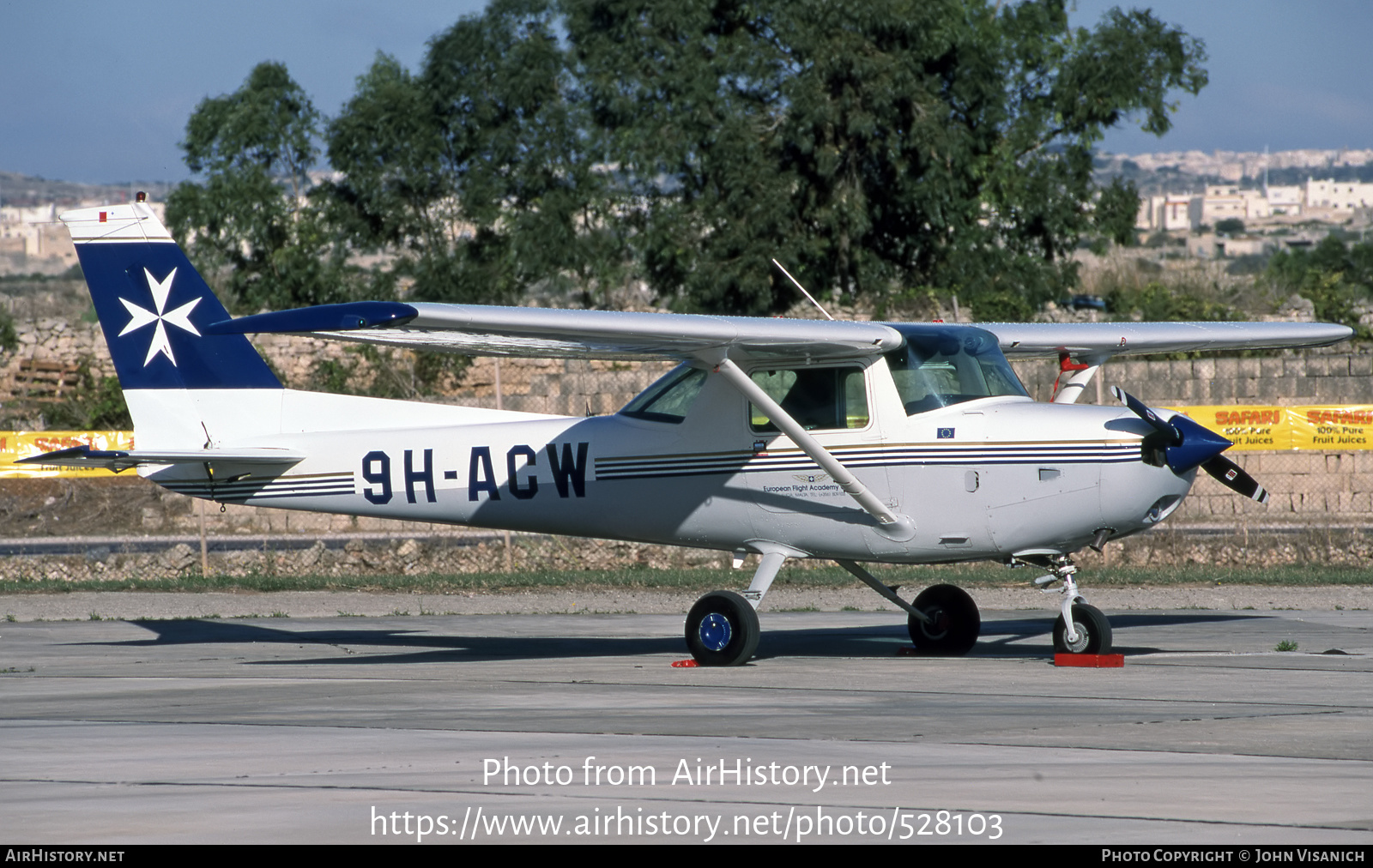 Aircraft Photo of 9H-ACW | Cessna 152 | European Pilot Academy | AirHistory.net #528103