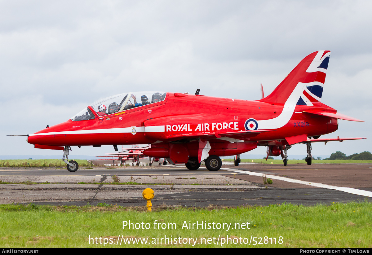 Aircraft Photo of XX219 | British Aerospace Hawk T1A | UK - Air Force | AirHistory.net #528118